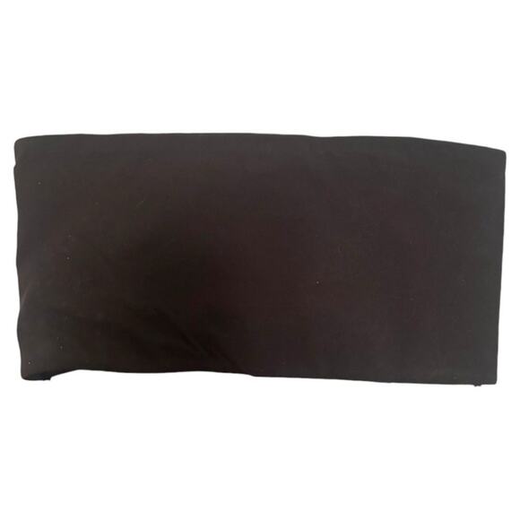 SKIMS Black Strapless Tube Top XS Seamless Stretchy Minimalist Basic - Picture 4 of 6